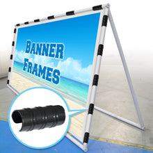 Load image into Gallery viewer, 7/8 inch x 2-1/2 Wide ABS Snap Clamps for Greenhouses Row Covers Clips Shelters Banner Frame
