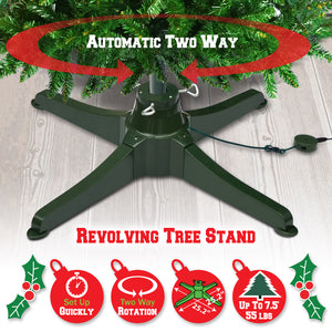 Rotating Stand for 7.5ft Artificial Christmas Tree Revolving Base