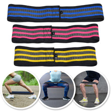 Load image into Gallery viewer, Yoga Stretch Pilates Resistance Loop Exercise Band for Strength Training
